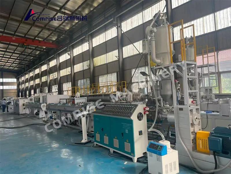 Matagumpay na Pagtakbo ng Pagsubok: ABA 3-Layer PPR Pipe Machine Pass na may Lumilipad na Kulay:Dual-Purpose na Disenyo ay Hinahawakan din ang PE Pipe Production Matagumpay na Pagtakbo ng Pagsubok: ABA 3-Layer PPR Pipe Machine Pass na may Lumilipad na Kulay:Dual-Purpose na Disenyo ay Hinahawakan din ang PE Pipe Production