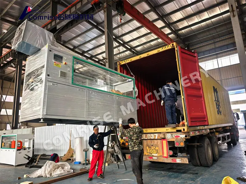 Ang Comrise ay nakakaranas ng pagdagsa sa mga padala, na may maraming unit ng pipe machine na kasalukuyang naglo-load Ang Comrise ay nakakaranas ng pagdagsa sa mga padala, na may maraming unit ng pipe machine na kasalukuyang naglo-load