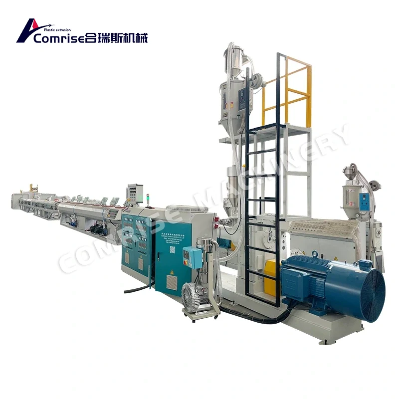 HDPE pipe manufacturing machine