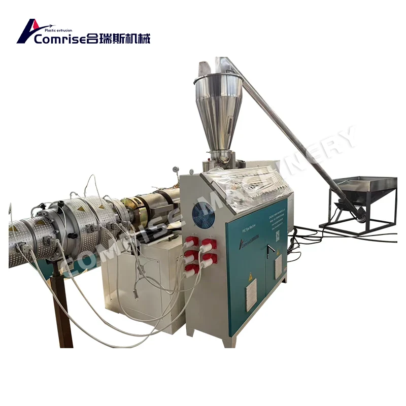 Plastik na PVC electrical conduit pipe making machine Plastik na PVC electrical conduit pipe making machine